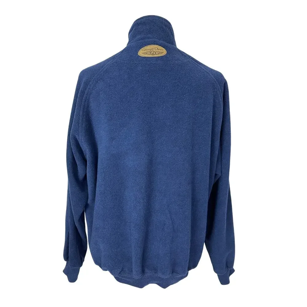 Straight Down Women's Navy Blue Pull Over Sweater Top Size Small